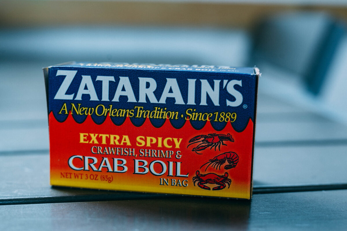 Crab Boil, Zatarains, Extra Spicy Hull’s Seafood Market & Restaurant