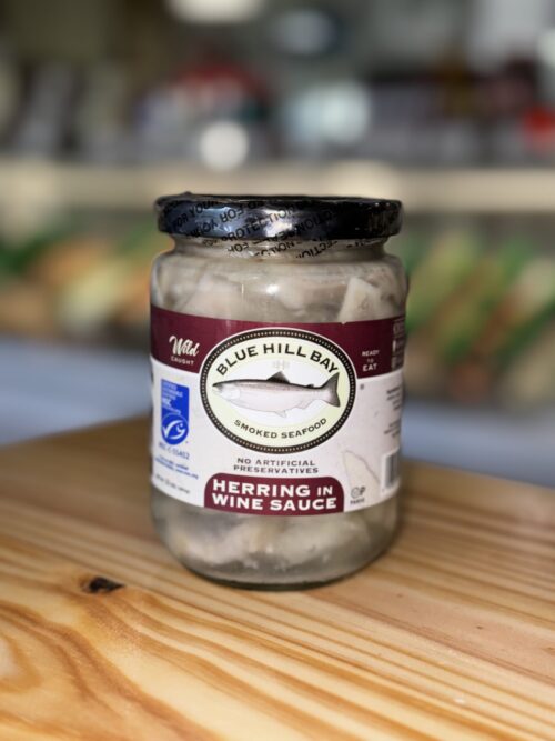 Herring in wine sauce