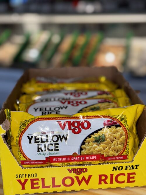 yellow rice and beans