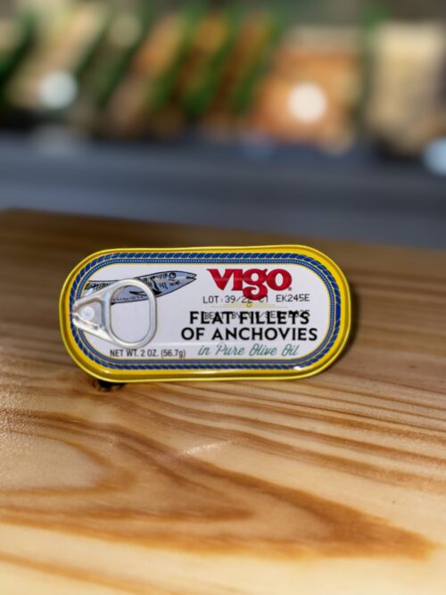 Flat Fillets of anchovies