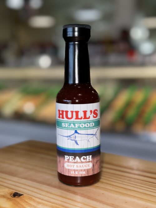 hulls peach hot sauce